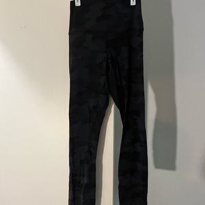 Black Camo Lululemon Align Leggings